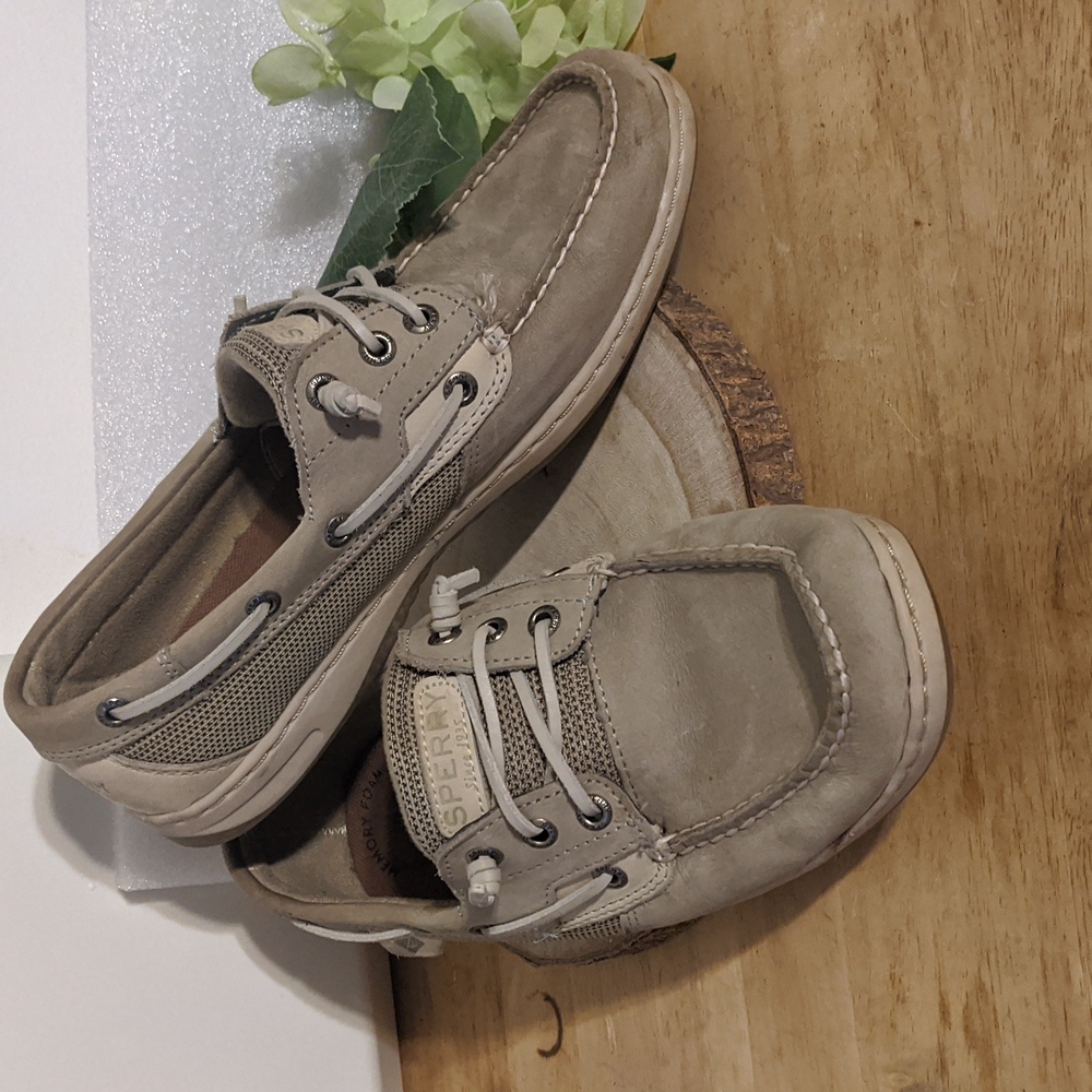 Sperry Top Sider Leather Boat Shoes Women's  9.5